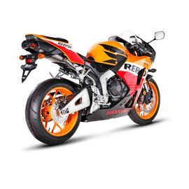 Slip-On Alto Titanio-Carbono Honda CBR 600 RR 13-15 - S-H6SO16-HACT Akrapovic