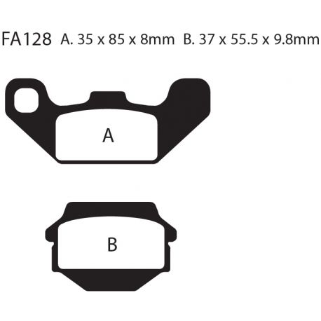 Frenos de Disco FA128X EBC