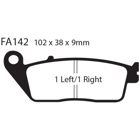 Frenos de Disco FA142HH EBC