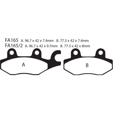 Frenos de Disco FA165R EBC