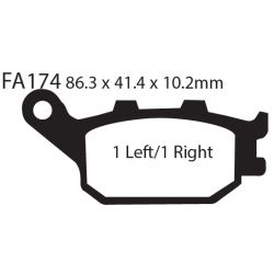 Frenos de Disco FA174HH EBC