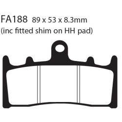 Frenos de Disco FA188HH EBC