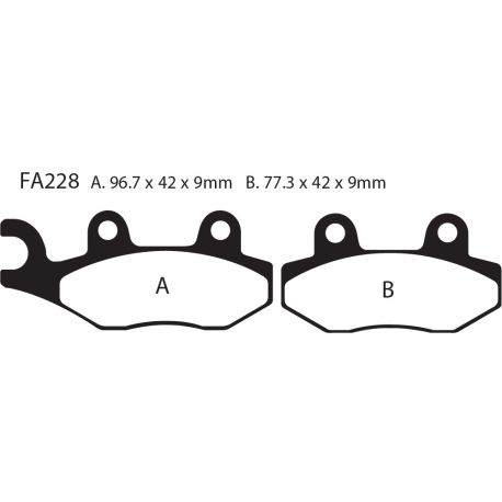 Frenos de Disco FA228HH EBC