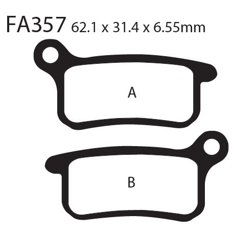 Frenos de Disco FA357X EBC