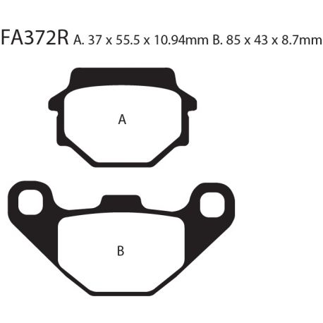 Frenos de Disco FA372R EBC