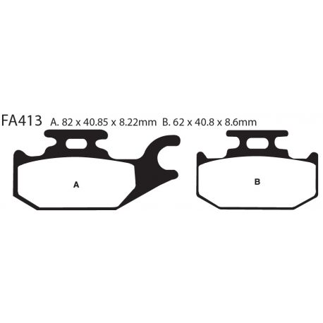Frenos de Disco FA413X EBC