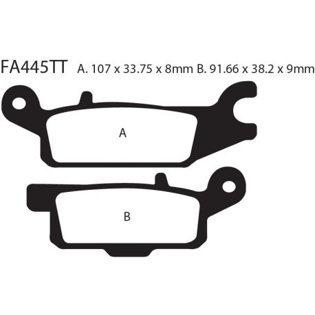 Frenos de Disco FA445R EBC