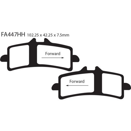 Frenos de Disco FA447HH EBC