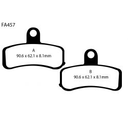 Frenos de Disco FA457HH EBC