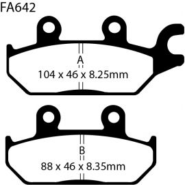 Frenos de Disco FA642R EBC