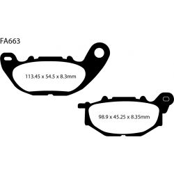 Frenos de Disco FA663HH EBC