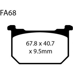 Frenos de Disco FA68HH EBC