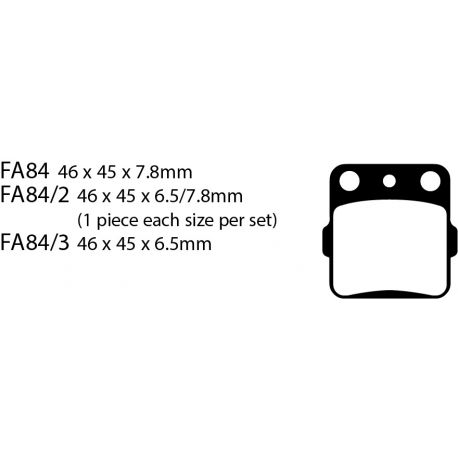 Frenos de Disco FA84R EBC