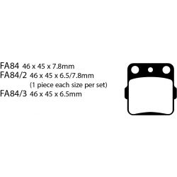 Frenos de Disco FA84X EBC