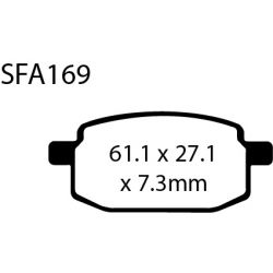 Frenos de Disco SFA169 EBC