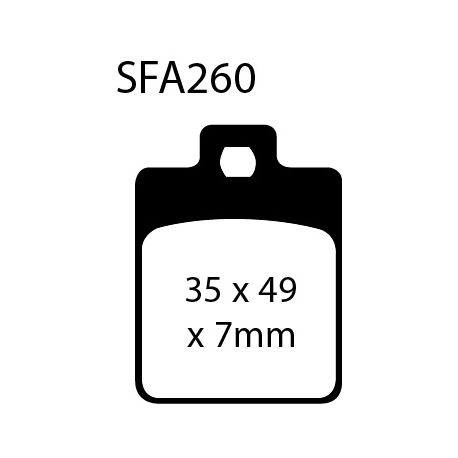 Frenos de Disco SFA260 EBC