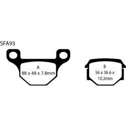 Freno de Disco SFA93 EBC