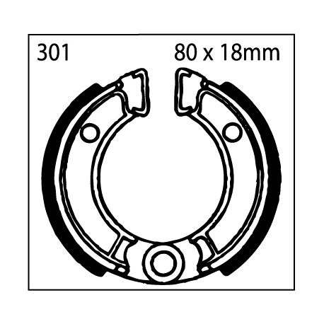Frenos de Tambor 301 EBC
