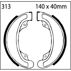 Frenos de Tambor 313 EBC