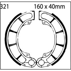 Frenos de Tambor 321 EBC