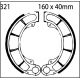 Frenos de Tambor 321 EBC