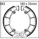 Frenos de Tambor 343 EBC