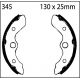 Frenos de Tambor 345 EBC