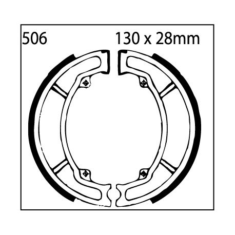 Frenos de Tambor 506 EBC