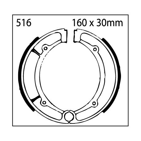 Frenos de Tambor 516 EBC