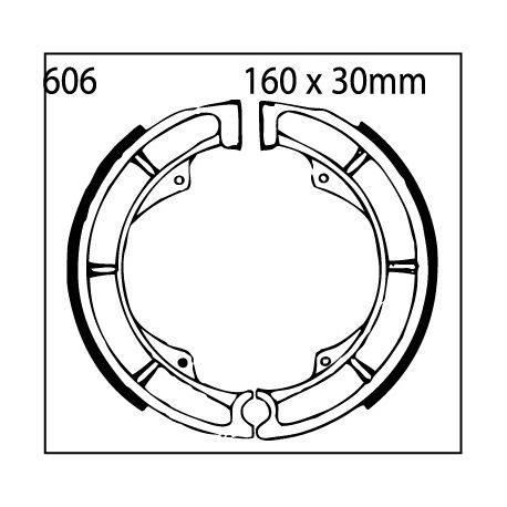 Frenos de Tambor 606 EBC