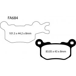 Frenos de Disco FA684R