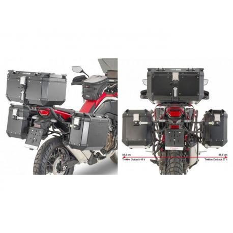 Fijacion Lat cam-side p/ Maleta OBK Hon CRF1100L Africa Twin 20-Adv 20 PLO1178CAM Givi