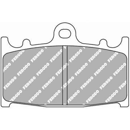 Zapata Disco [FA158] Kaw Versys 1000 12-19  ZZR600 90-07 del