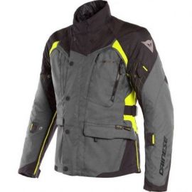 Chamarra X-Tourer D-Dry Gris/Ngo/Ama Fluo