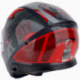 Casco Impulse Droid Rojo Hax