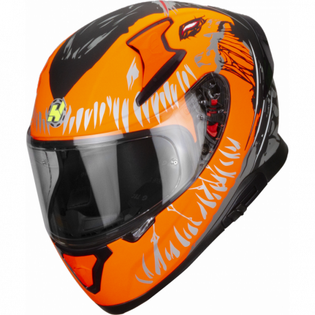 Casco Impulse Devour Naranja c/pinlock Hax