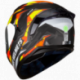 Casco Obsidian Blaze Ngo/naranja Hax