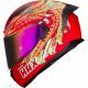 Casco Obsidian  Slayer Rojo mate Hax        