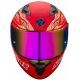 Casco Obsidian  Slayer Rojo mate Hax        