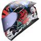 Casco Obsidian  Samurai Rojo/azul Hax