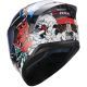 Casco Obsidian  Samurai Rojo/azul Hax