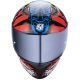 Casco Obsidian  Samurai Rojo/azul Hax