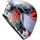 Casco Obsidian  Samurai Rojo/azul Hax