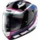 Casco N60-6 Lancer  65 Ngo/azul/rosa Nolan