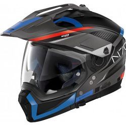 Casco N70-2 X Earthquake N-com 48 Ngo/Azu/rojo Nolan