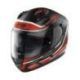 Casco N60-6 Lancer  62 Ngo/rojo/bco Nolan