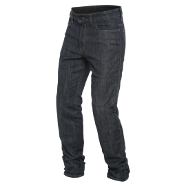 Pantalon Text Denim Regular Azul