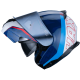 Casco Amatista Wind Blanco/Azul y Rojo Brillante Hax