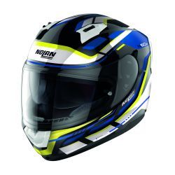 Casco N60-6 Lancer 64 Bco/Azul/Ama  Nolan