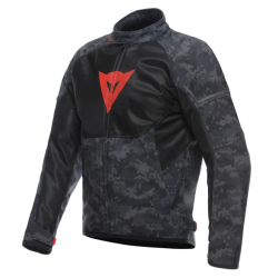 Chamarra Text Ignite Air Camuflaje Gris/Ngo/Rjo fluo Dainese